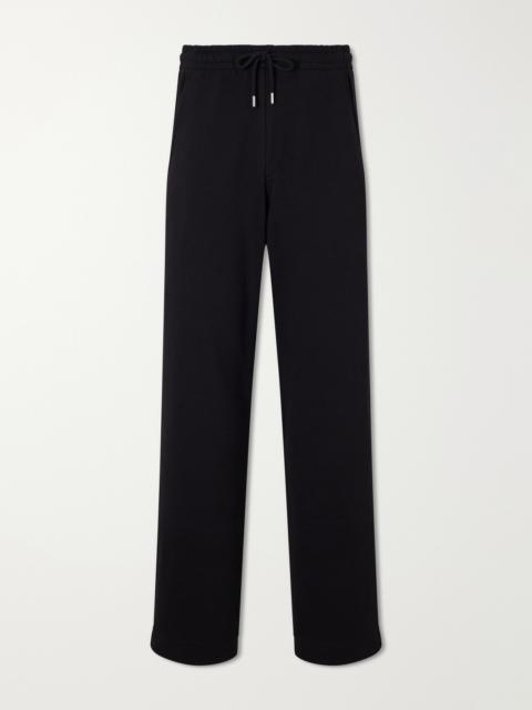Dries Van Noten Hamer Straight-Leg Cotton-Jersey Sweatpants