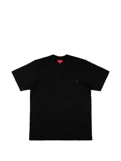 Supreme chest-pocket "Black" T-shirt
