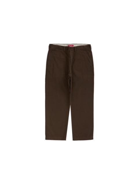 Supreme Supreme Chino Pant (FW22) Brown