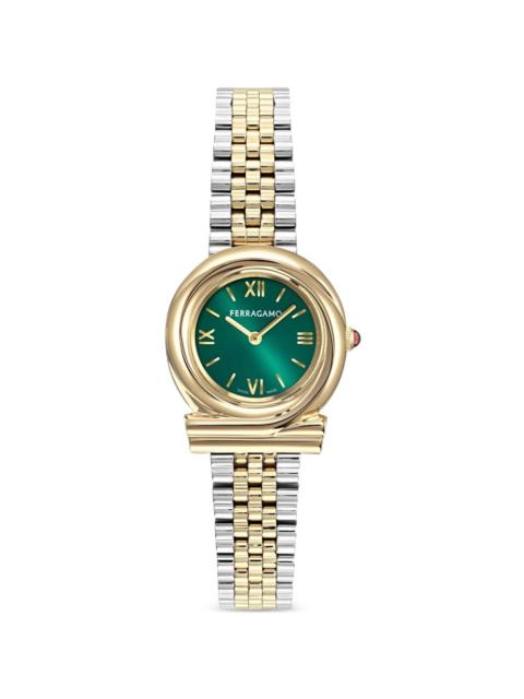 FERRAGAMO Gancini Twisted 28mm watch