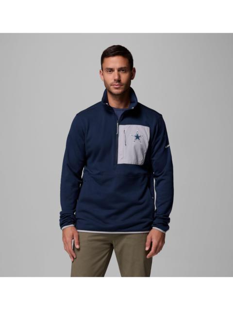 Columbia Men's Collegiate Columbia Hike Half Zip Jacket - Dallas Cowboys