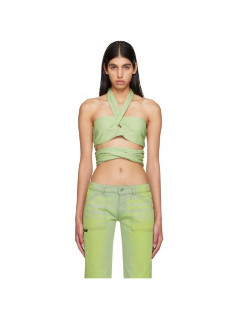 SSENSE Exclusive Green Tank Top