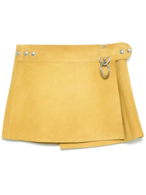 Prada Suede Miniskirt