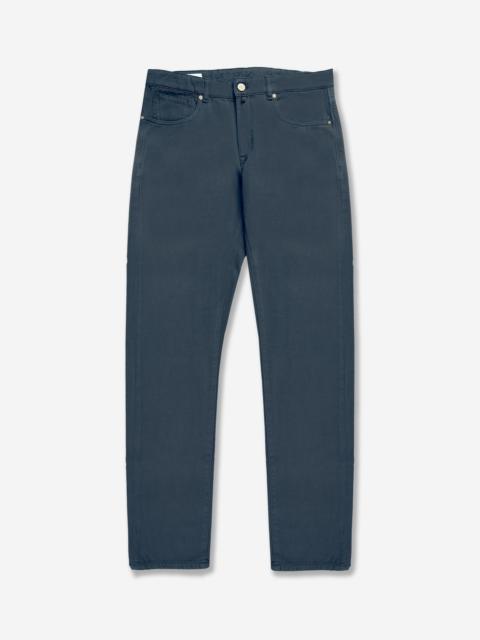 SLOWEAR Slim-fit five-pocket trousers in cotton and cashmere