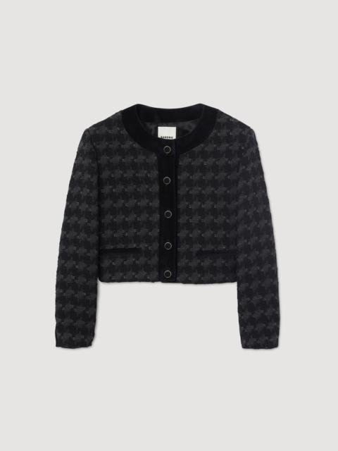 Sandro Short tweed jacket