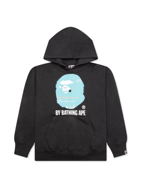 A BATHING APE® PULLOVER HOODIE - BLACK