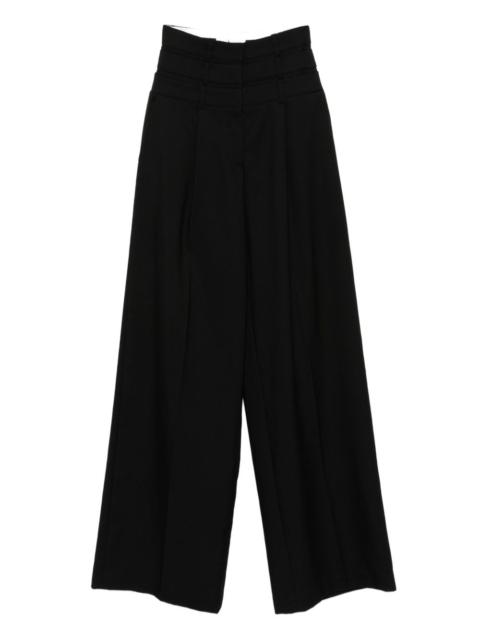 VIKTOR & ROLF pleated high-waisted trousers