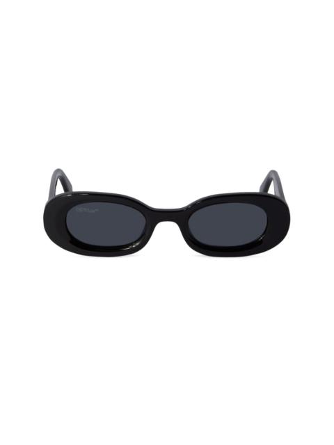 Off-White Amalfi oval-frame sunglasses