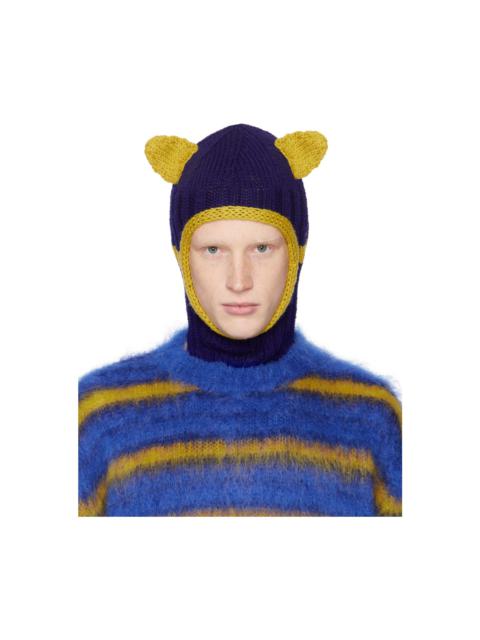 Blue & Yellow Ears Balaclava