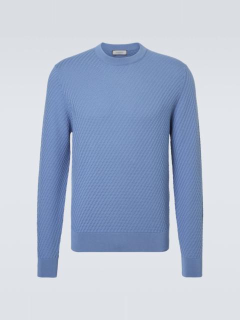 Canali Cotton and silk sweater