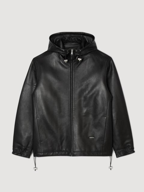 Sandro LEATHER JACKET