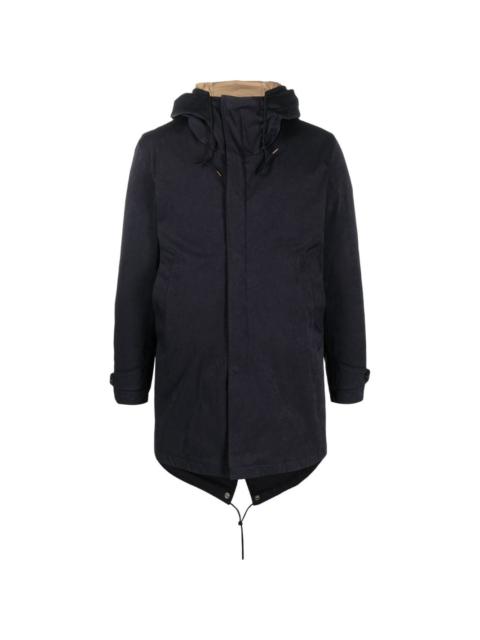 Ten C zip-up hooded coat