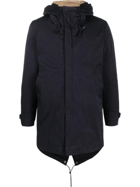 Ten C zip-up hooded coat