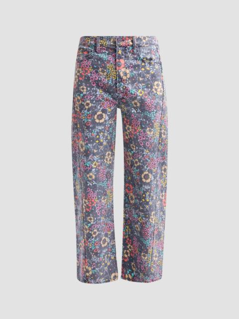 MOTHER Women's The Half-Pipe Flood Jeans - Terraforming Mars