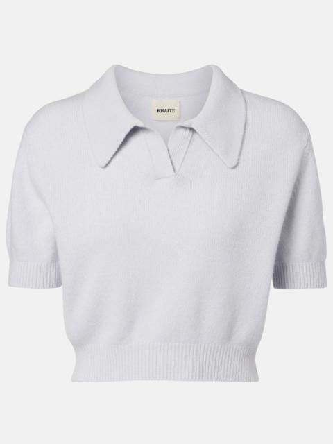 KHAITE Leni wool and cashmere top