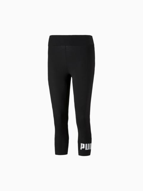 Essentials Women's 3/4 Logo Leggings