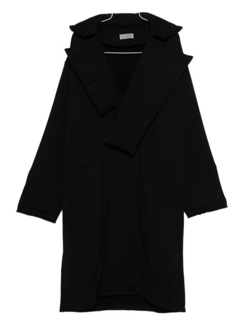 Yohji Yamamoto wide-lapel coat