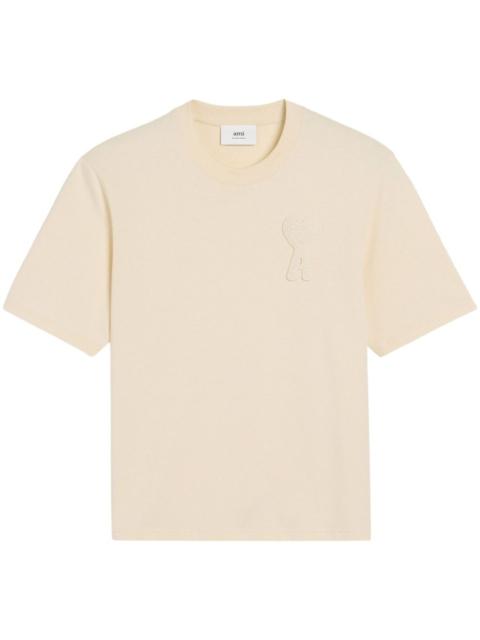 AMI Paris Ami de Coeur patch T-shirt