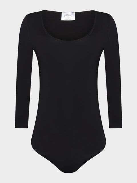 Wolford Tokio 3/4-Sleeve String Bodysuit