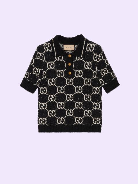GUCCI 'Gucci Woof Woof' print cotton T-shirt | REVERSIBLE