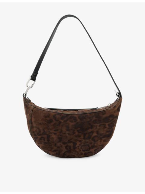ALLSAINTS Luna Leppo Suede Shoulder Bag
