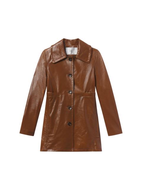 A.L.C. Ghia Glossy Leather Jacket