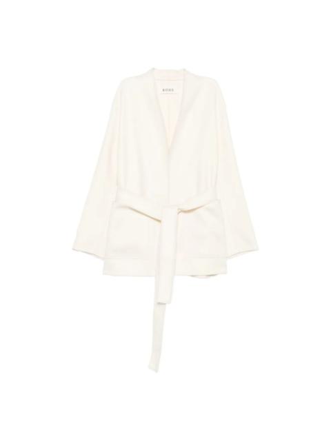 RÓHE BELTED JACKET