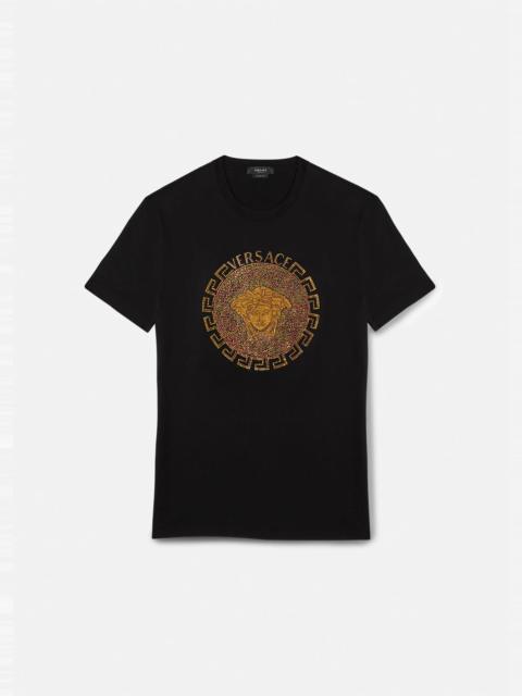 VERSACE Medusa Crystal T-Shirt