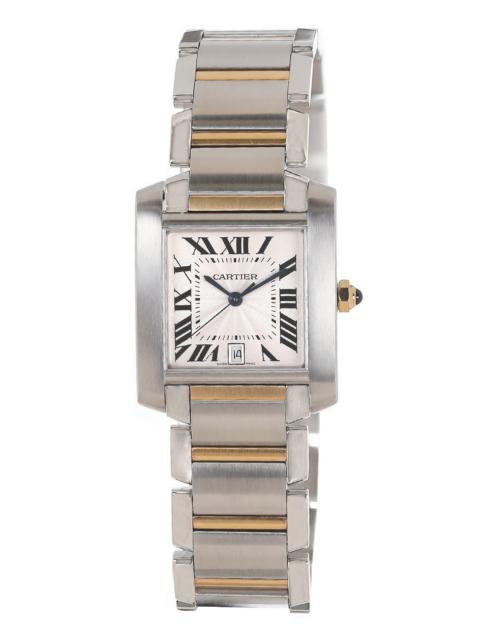 Cartier Mixed Metal Tank Francaise Watch