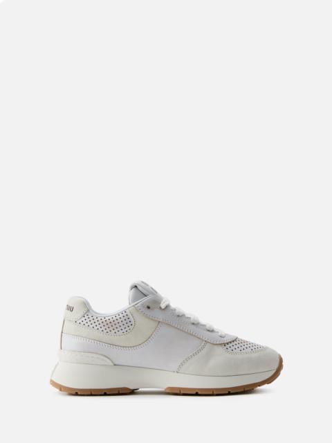 Miu Miu Vitello Deco Sneaker