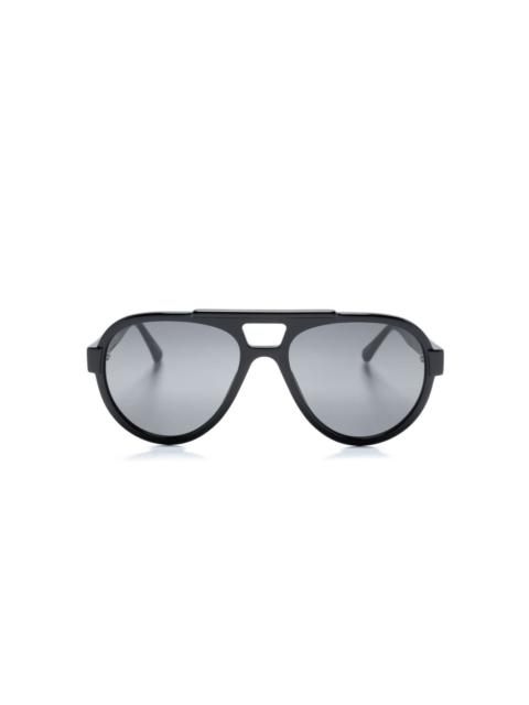 LINDA FARROW x The Attico Jurgen pilot-frame sunglasses