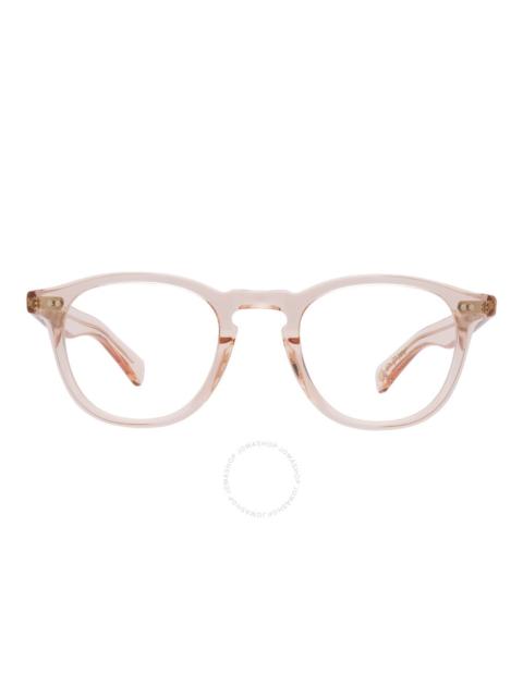 Garrett Leight Garrett Leight GLCO X ANDRÉ SARAIVA Demo Oval Ladies Eyeglasses 1082 PCY 46