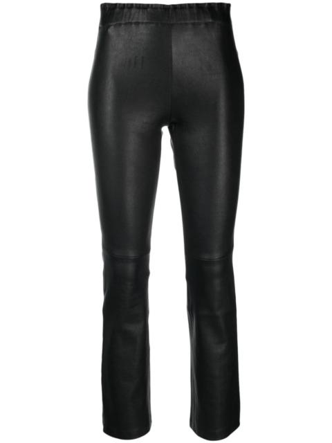 STOULS cropped leather trousers