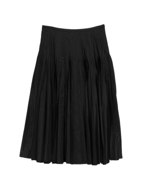 RÓHE pleated midi skirt