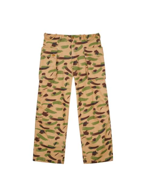 BRAIN DEAD Canvas Overpant - Brushstroke Camo