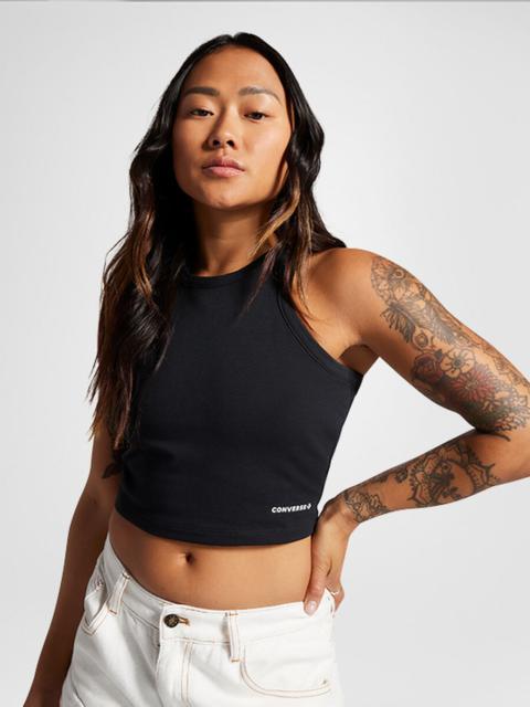 Converse High Neck Knit Tank Top