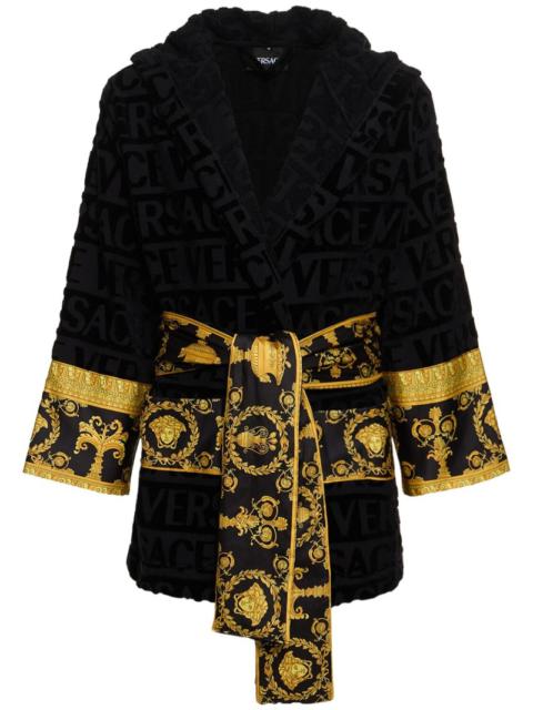 Barocco & Robe short cotton robe