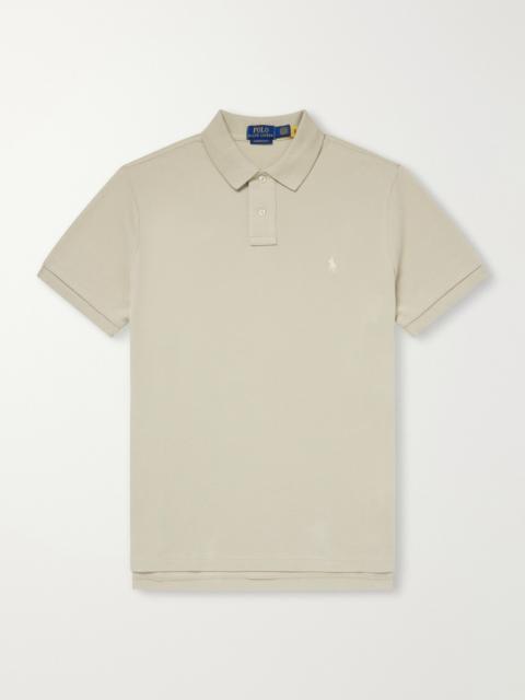 Polo Ralph Lauren Slim-Fit Logo-Embroidered Cotton-Piqué Polo Shirt