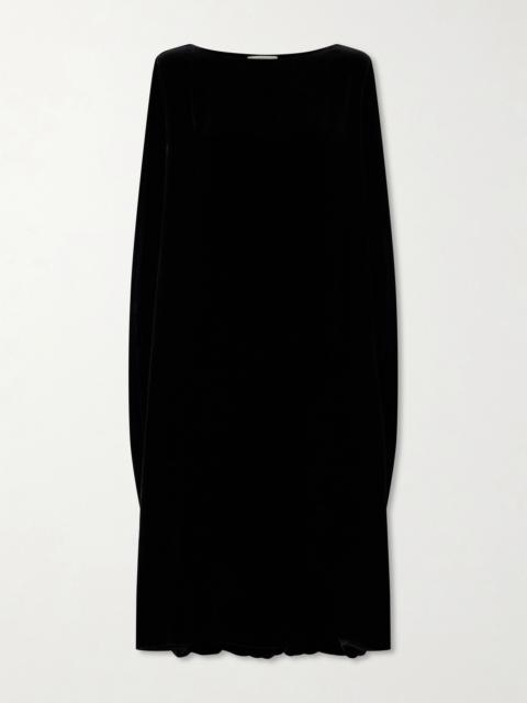 The Row Kaely Velvet Midi Dress