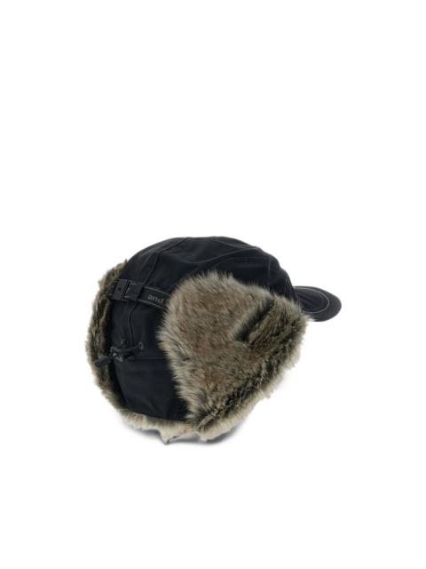 and Wander faux-fur trim trapper hat