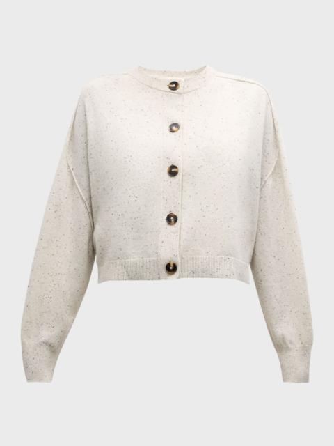 Douve Speckled Wool Cardigan