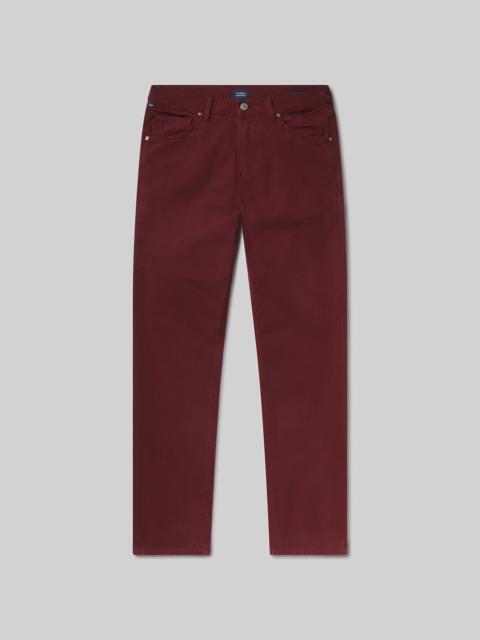 Citizens of Humanity Gage Slim Straight Italian Canvas In Chestnut