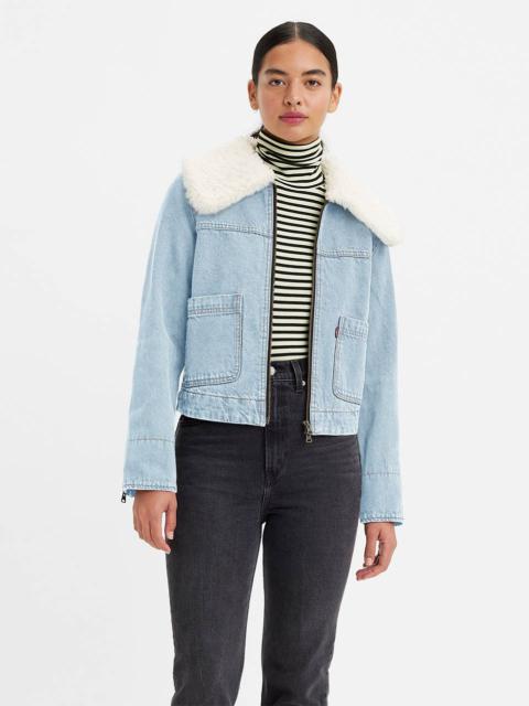 RETRO SHERPA TRUCKER JACKET