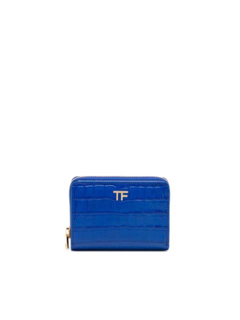 TOM FORD crocodile-embossed leather wallet