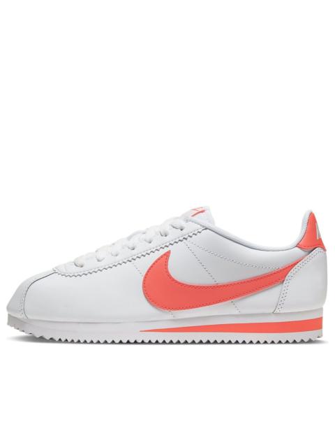 (WMNS) Nike Classic Cortez Leather 'White Pink' 807471-115