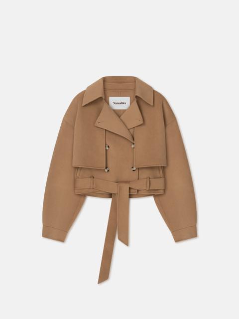 Nanushka Wool And Silk-Blend Jacket