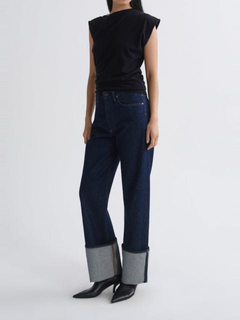 AGOLDE BIG CUFF JEAN IN RINSE