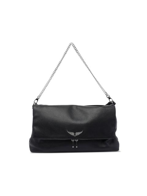 Zadig & Voltaire chain-strap leather shoulder bag