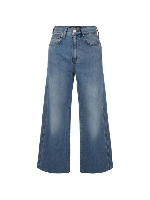 VERONICA BEARD high-waisted cropped jeans