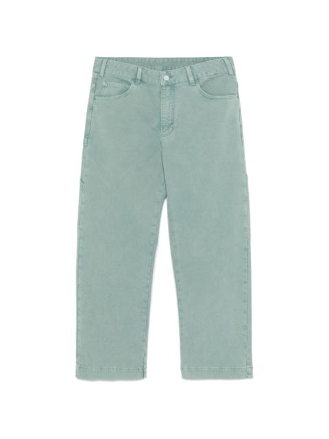 EMPORIO ARMANI straight-leg trousers